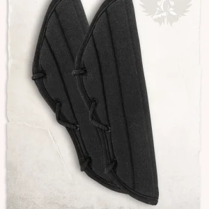 Gambeson armbeschermers Leopold zwart