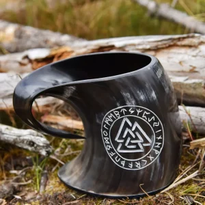 Hoornen beker Valknut, 650-1000 ml
