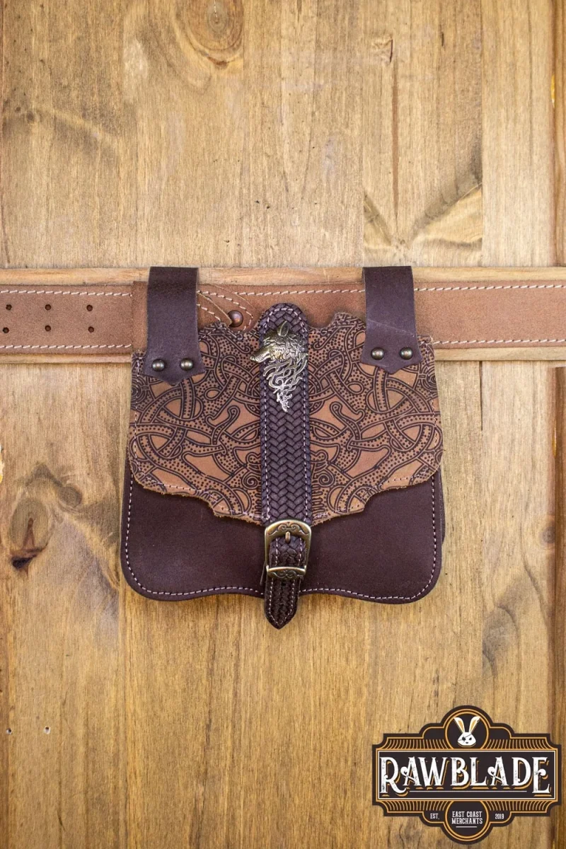 Lone Wolf Hakoon Bag - Brown - Image 6