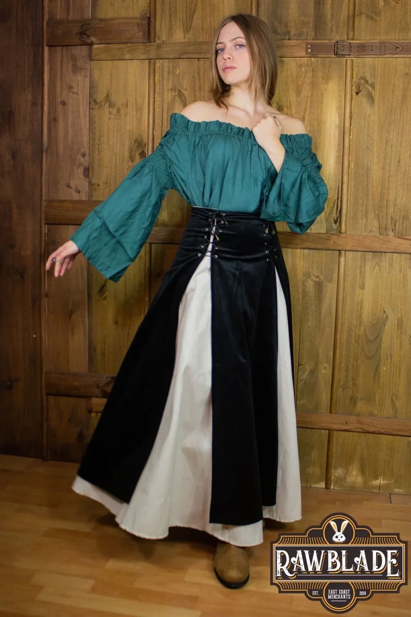 Isabela Deluxe Dubbele Rok - Zwart - Image 4