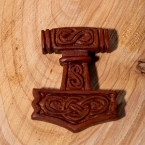 Thorshamer hanger, hout