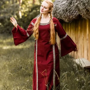 Jurk Cleena rood