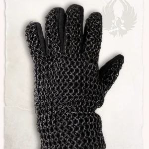 Maliënhandschoenen Richard, gebronsd, 8 mm