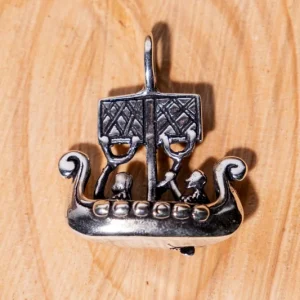 Viking hanger Vikingschip, zilver
