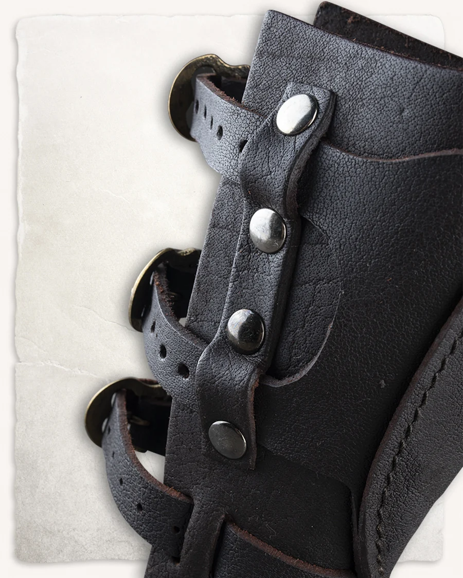 Geralt bracer voor flesjes, onderarmbeschermer, zwart, links - Image 3