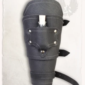 Geralt bracer voor flesjes, onderarmbeschermer, zwart, links