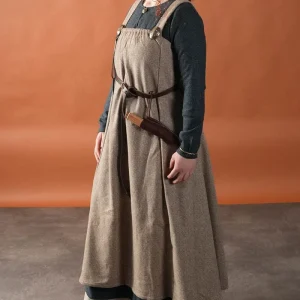 Viking hangeroc Freja, wol, diamant twill, zandkleur-naturel