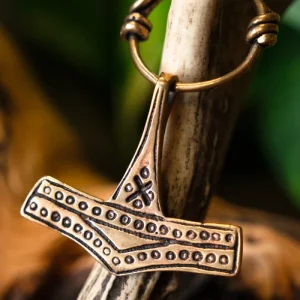 Rømersdal Thorshamer met ring, brons