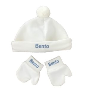 Kit Luva e Touca OFF-White