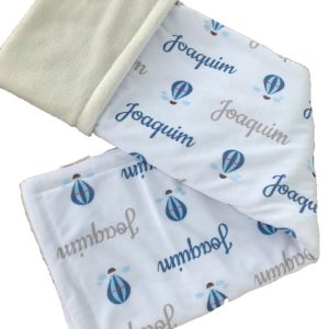 Manta PLUSH – Personalizada – Menino