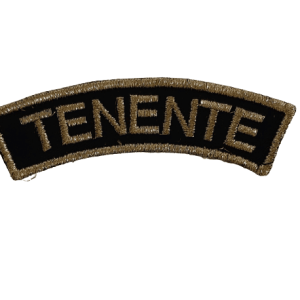 Emblema Bordado “Meia Lua – Tenente”