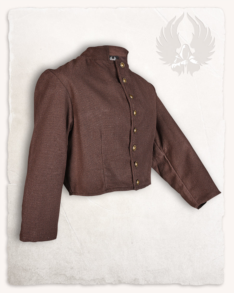 Vroege pea jacket, bruin - Image 8