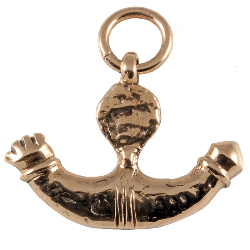 Fallus-amulet, 1e-3e eeuw, brons - Image 2